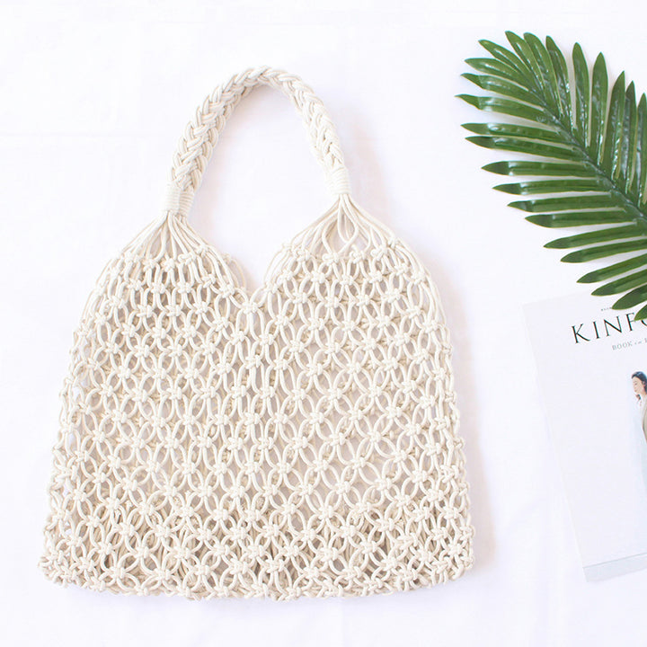 Crocheted Shoulder Bag Bowlift