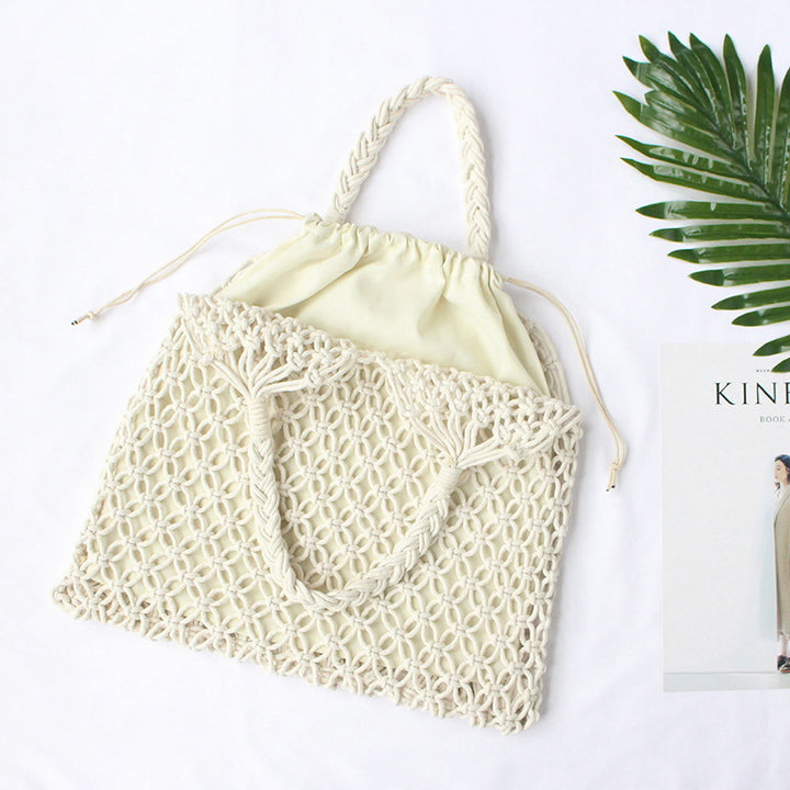 Crocheted Shoulder Bag Bowlift