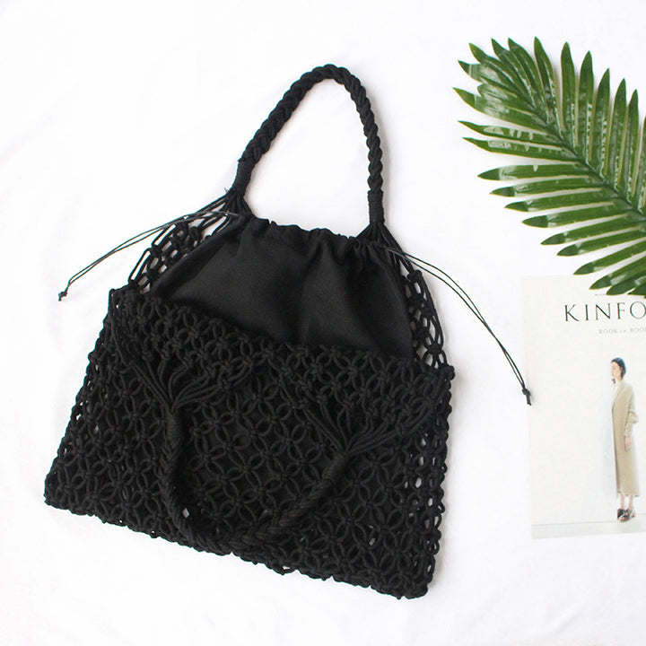 Crocheted Shoulder Bag Bowlift