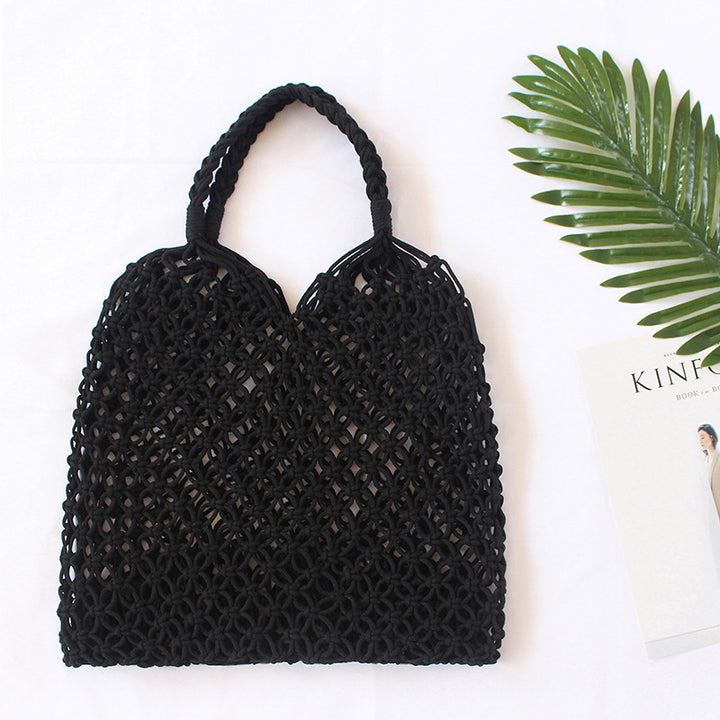 Crocheted Shoulder Bag Bowlift