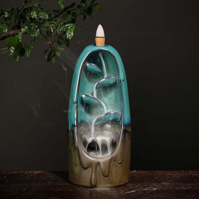 Artistic Waterfall Incense Holder