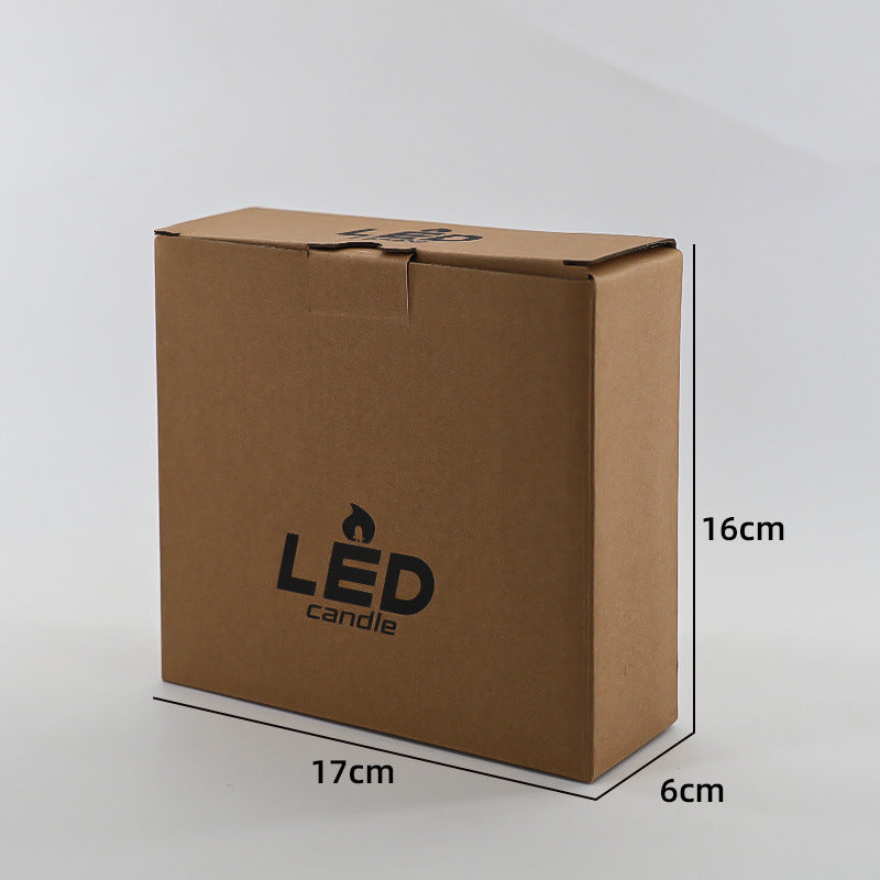 LED Real Wax Look Candle with Movable Flame