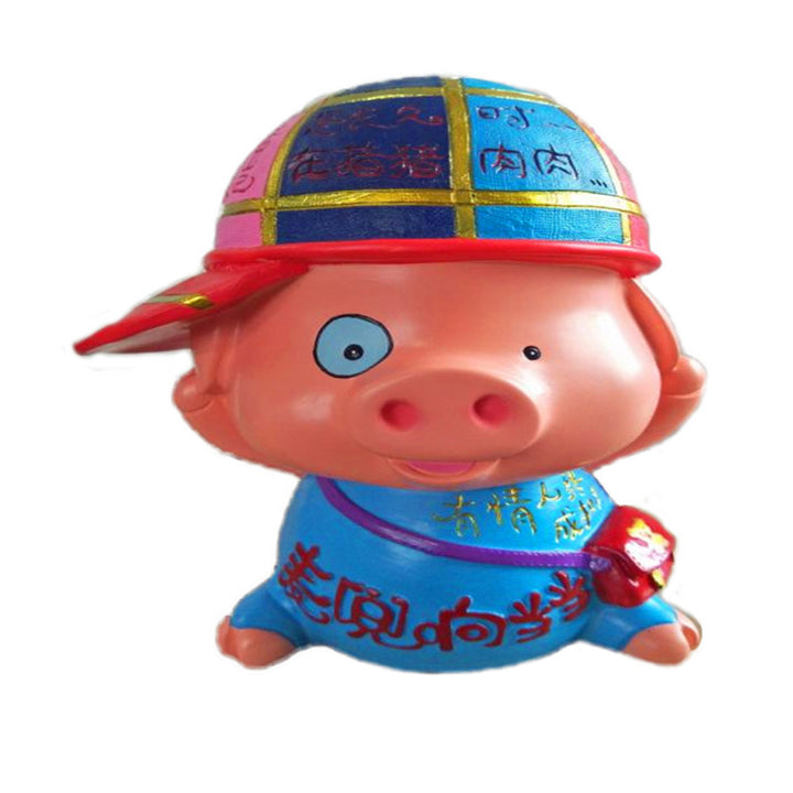 Playful Ceramic Piggy Bank