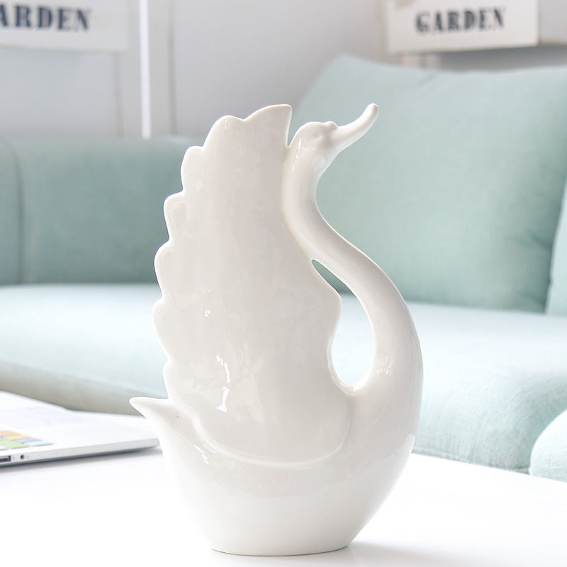 Home Decorative Swan-Shaped Bowlift