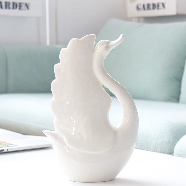Home Decorative Swan-Shaped Bowlift
