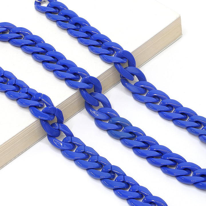 Colorful Oversized Acrylic Eyewear Chain Bowlift