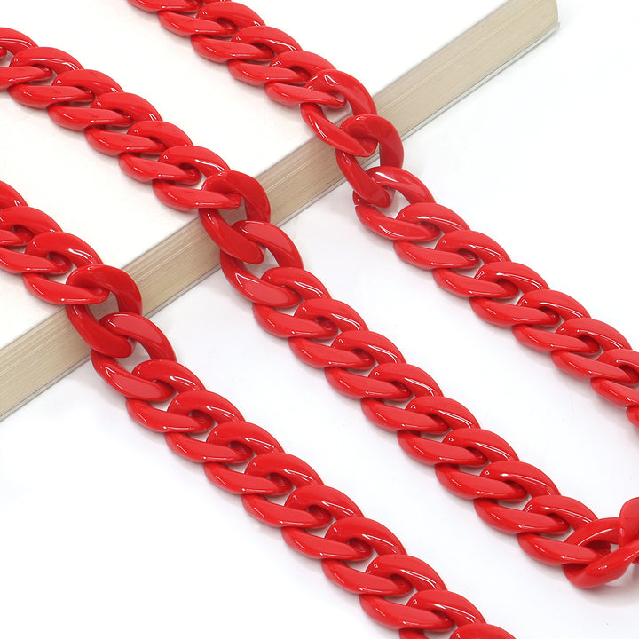 Colorful Oversized Acrylic Eyewear Chain Bowlift
