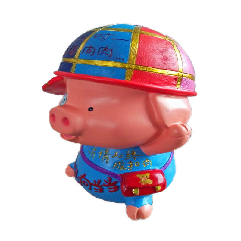 Playful Ceramic Piggy Bank
