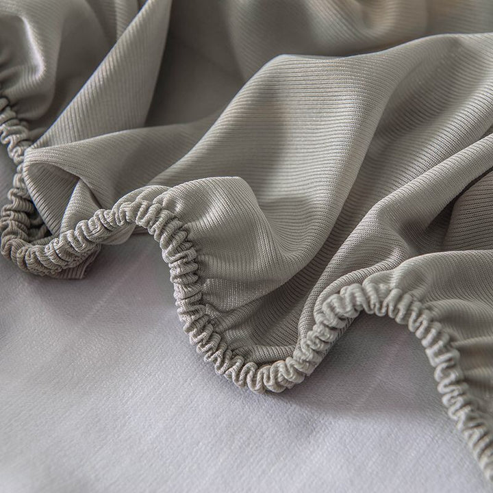 Premium Stretch Fitted Mattress Sheet and Pillowcase Set