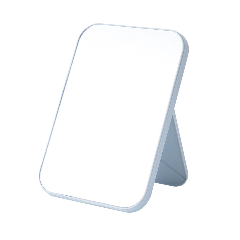 Foldable Tabletop Makeup Mirror with Adjustable A-Frame Stand Bowlift