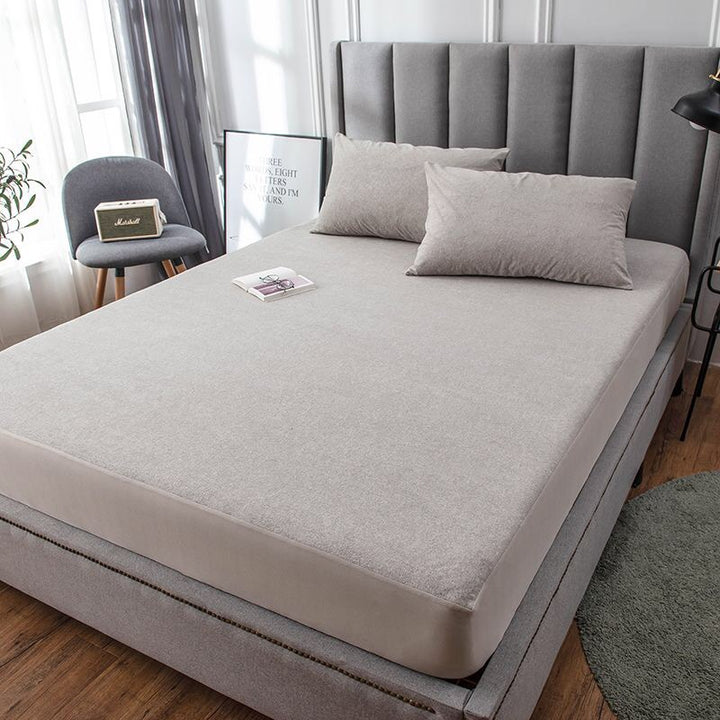 Premium Stretch Fitted Mattress Sheet and Pillowcase Set