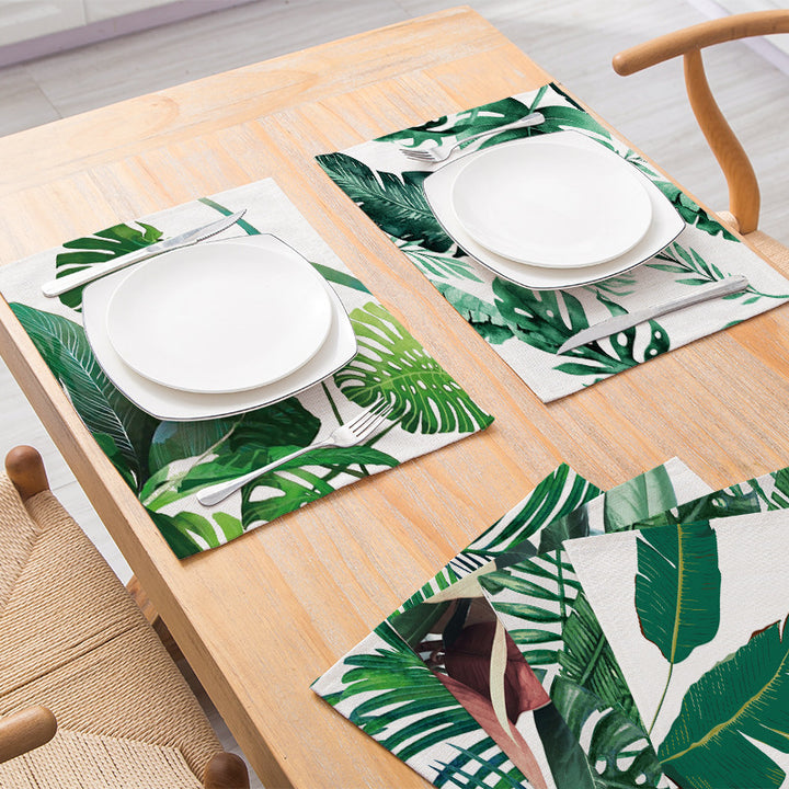 Tropical Leaf Canvas Wall Art Panel