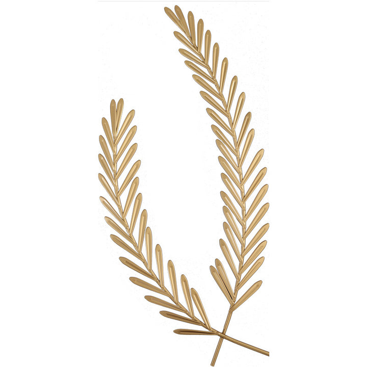 Decorative Metal Leaf Wall Art Bowlift