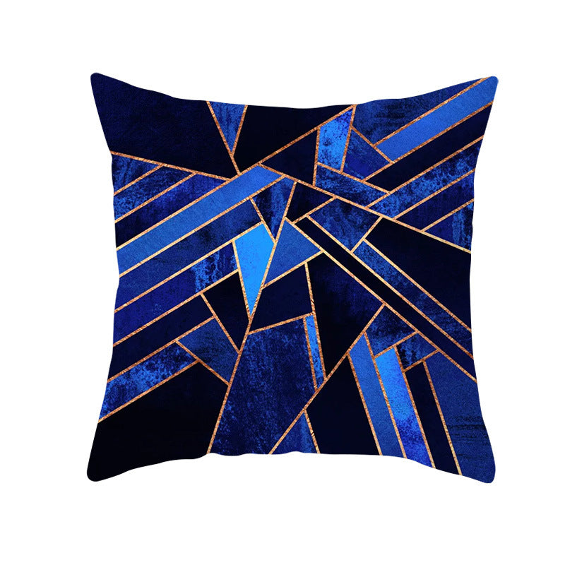 Decorative Geometric Velvet Throw Pillow Cover