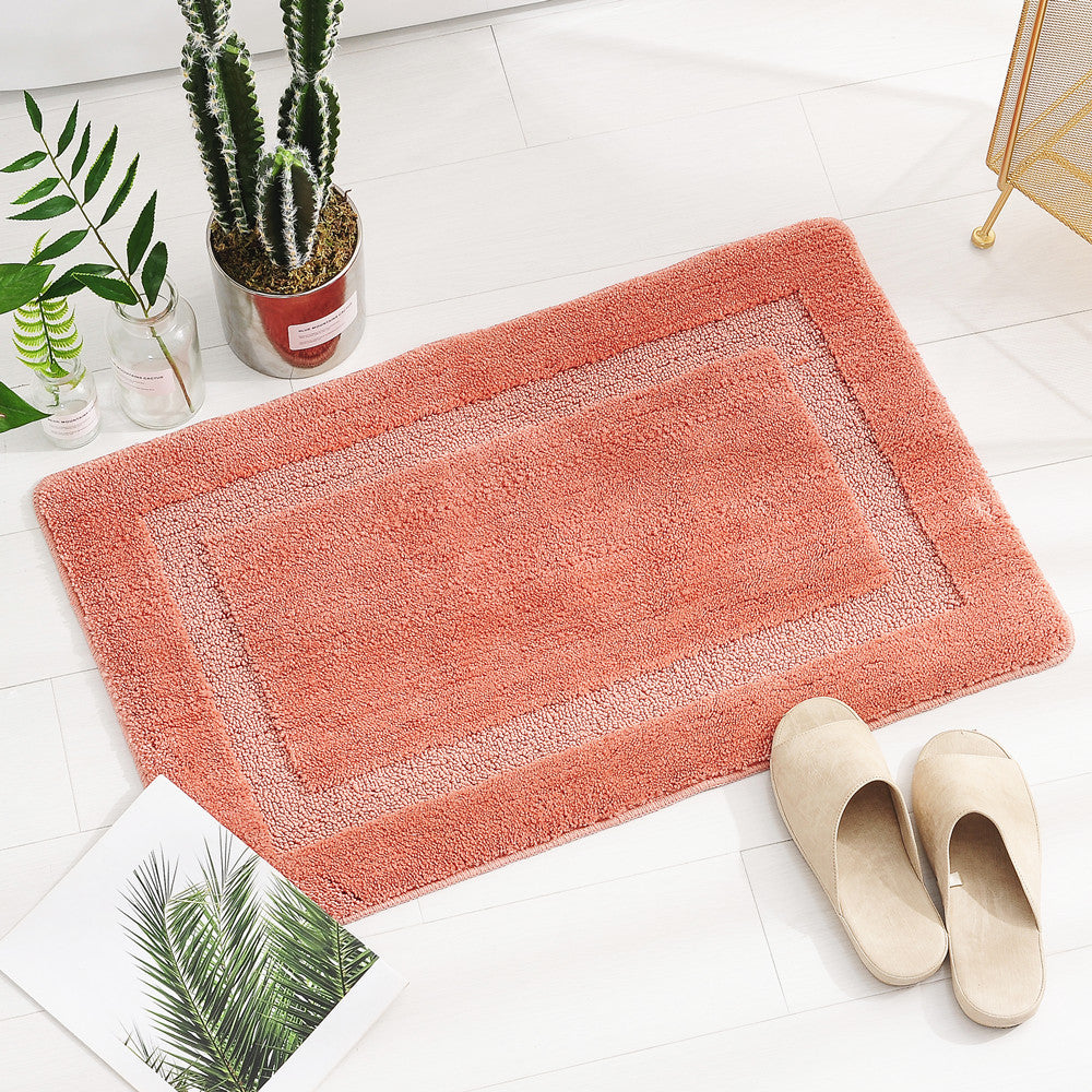 Plush Bathroom Mat Bowlift