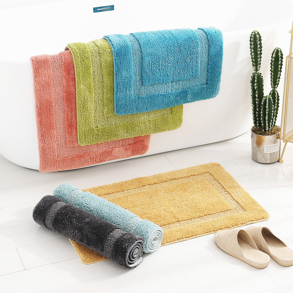 Plush Bathroom Mat Bowlift