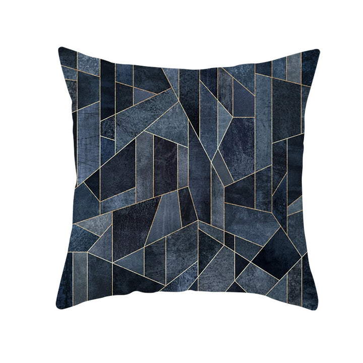 Decorative Geometric Velvet Throw Pillow Cover