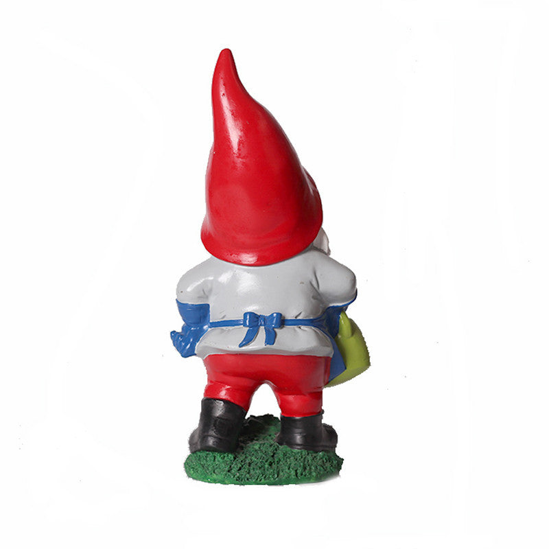 Charming Garden Gnome Statue