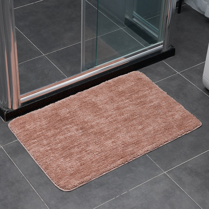 Cozy Plush Bath Mat Bowlift