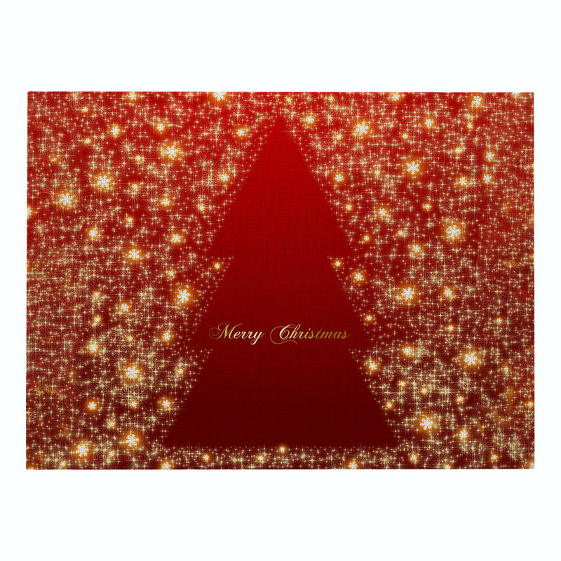 Decorative Santa Belt Rectangle Placemat