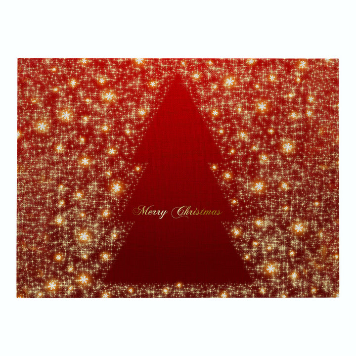 Decorative Santa Belt Rectangle Placemat