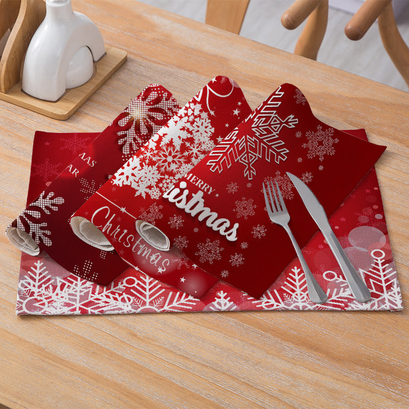 Decorative Santa Belt Rectangle Placemat