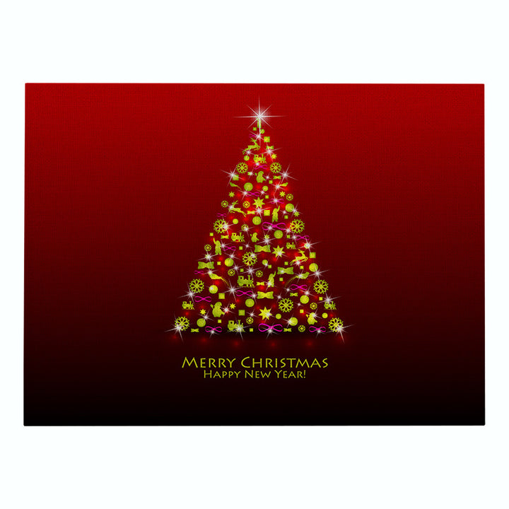 Decorative Santa Belt Rectangle Placemat