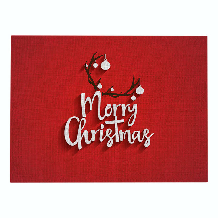 Decorative Santa Belt Rectangle Placemat