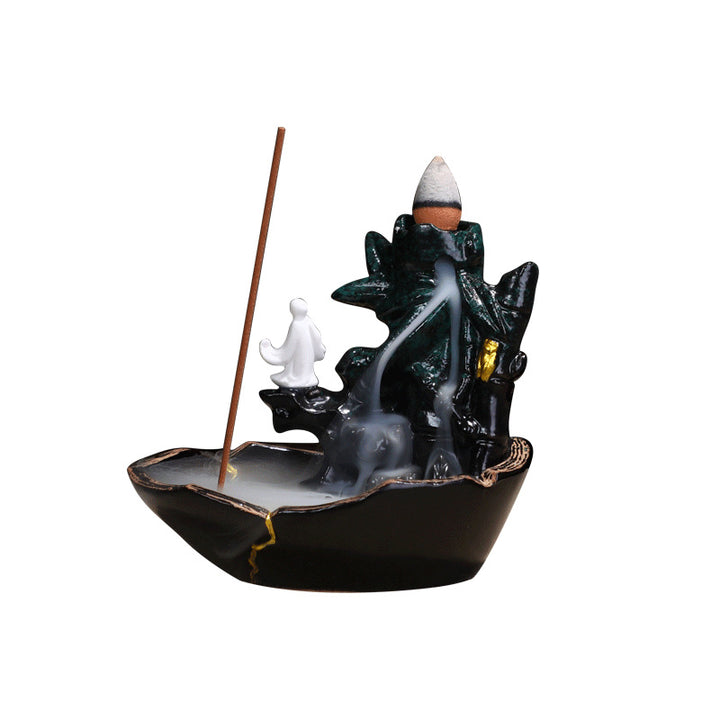 Artistic Mountain Stream Incense Holder