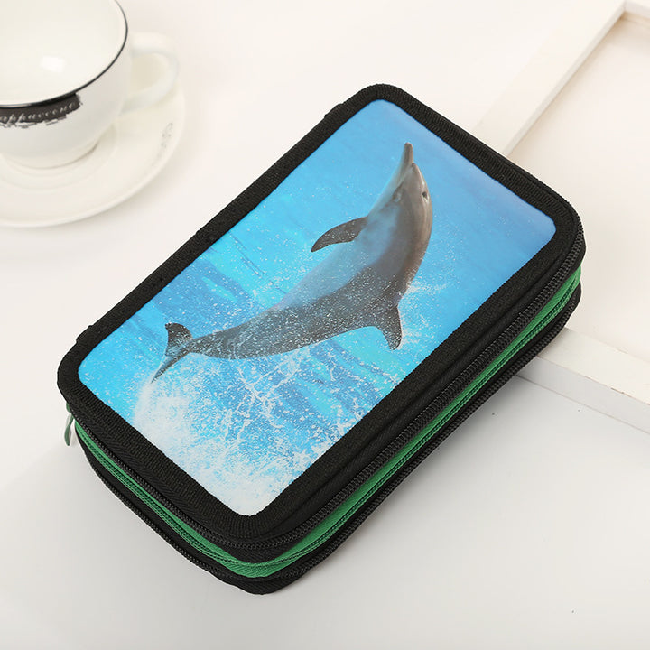 Wildlife-Themed Art Pouch