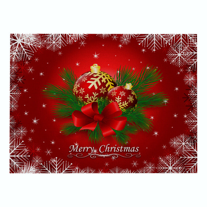Decorative Santa Belt Rectangle Placemat
