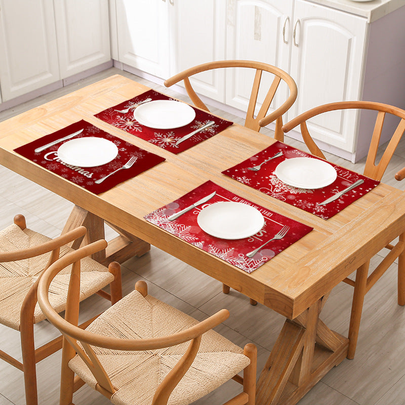 Decorative Santa Belt Rectangle Placemat