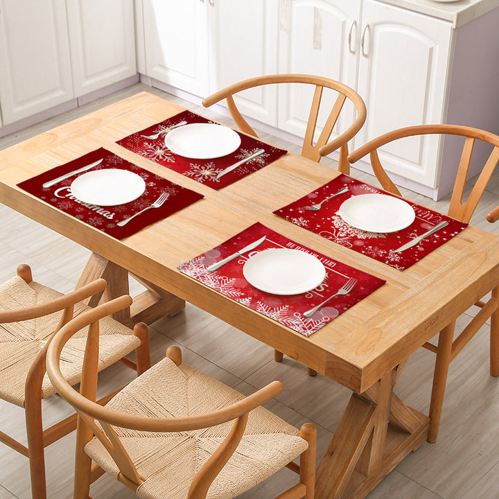 Decorative Santa Belt Rectangle Placemat