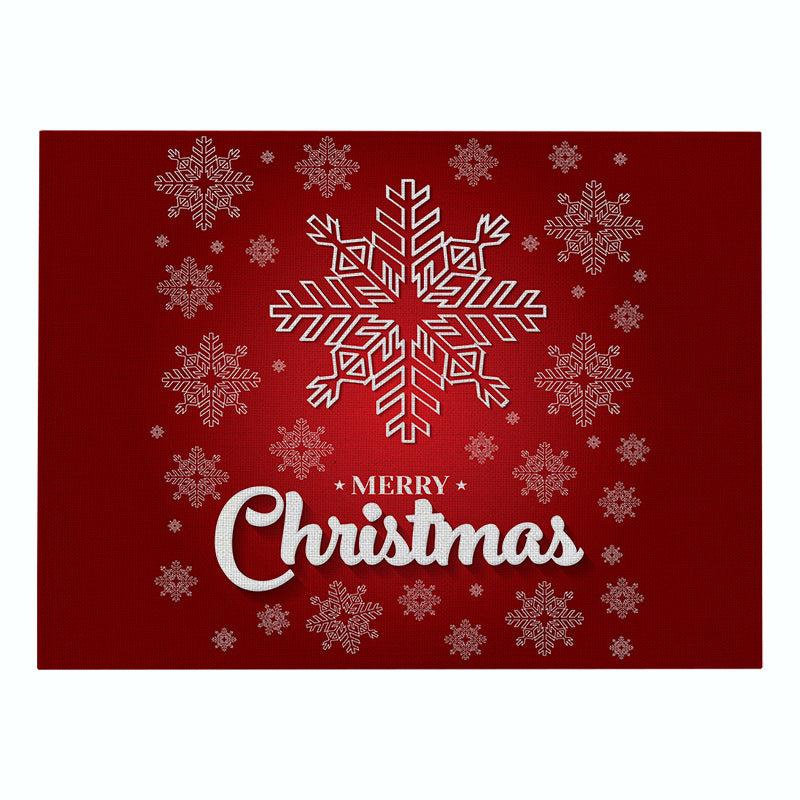 Decorative Santa Belt Rectangle Placemat