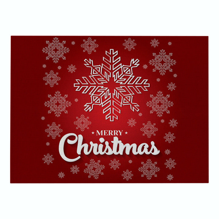 Decorative Santa Belt Rectangle Placemat