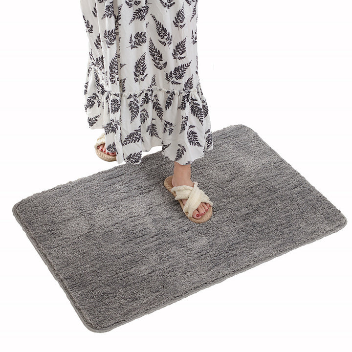 Plush Bath Mat Bowlift