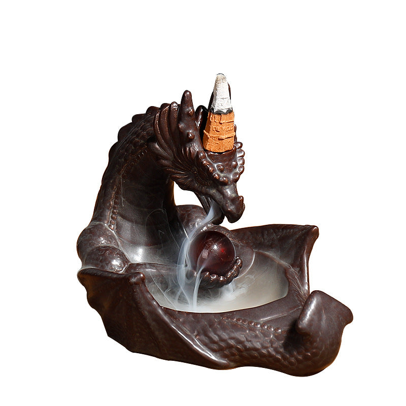 Decorative Dragon Incense Burner