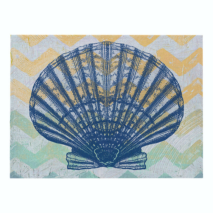 Nautical Mermaid Vintage Canvas Wall Art Print