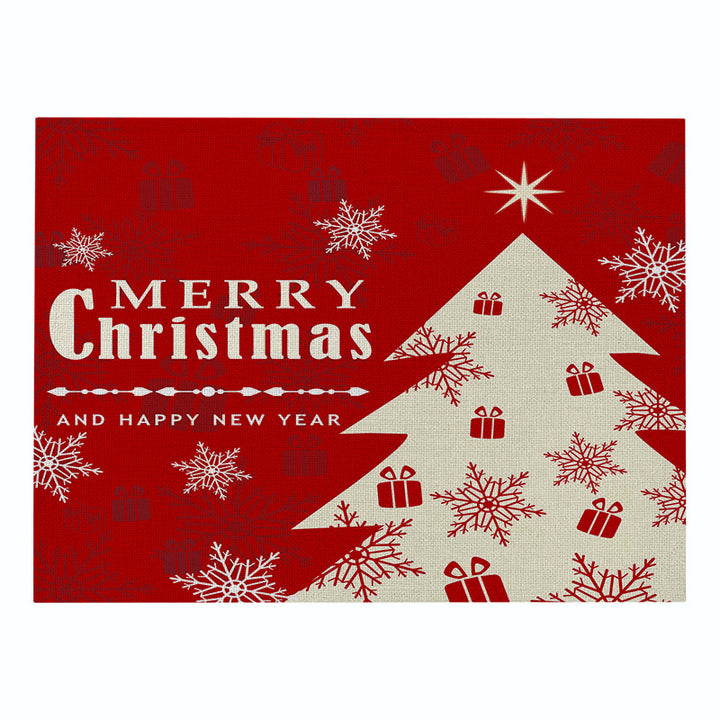 Decorative Santa Belt Rectangle Placemat