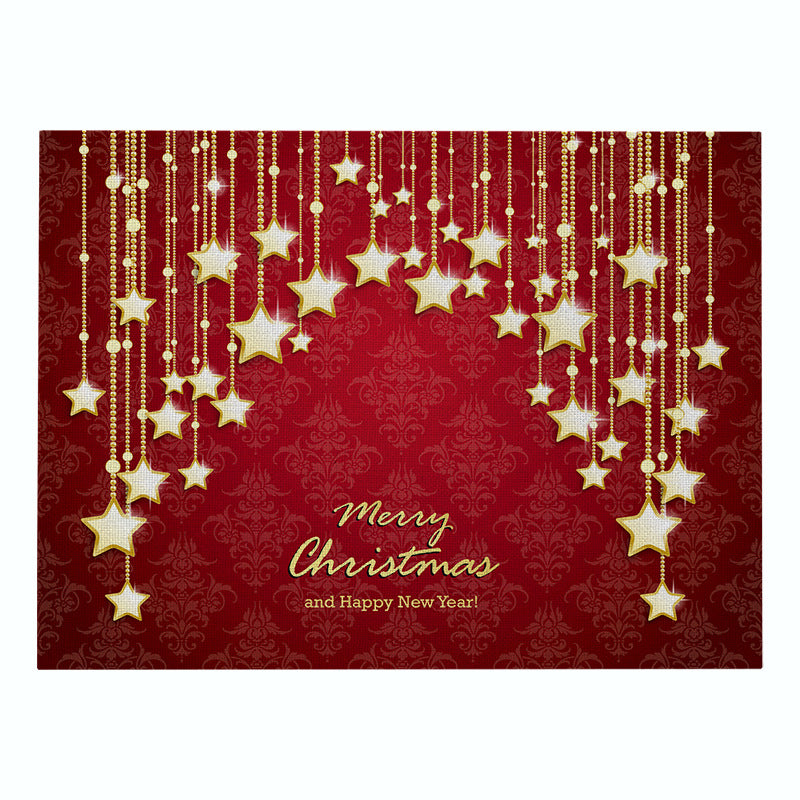 Decorative Santa Belt Rectangle Placemat