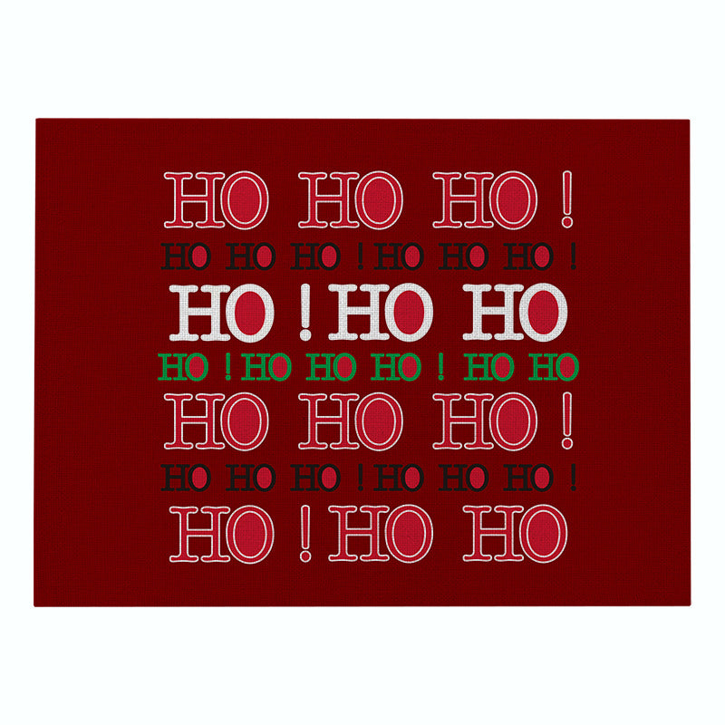 Decorative Santa Belt Rectangle Placemat