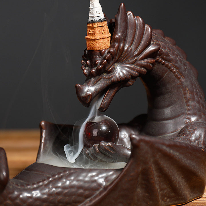 Decorative Dragon Incense Burner