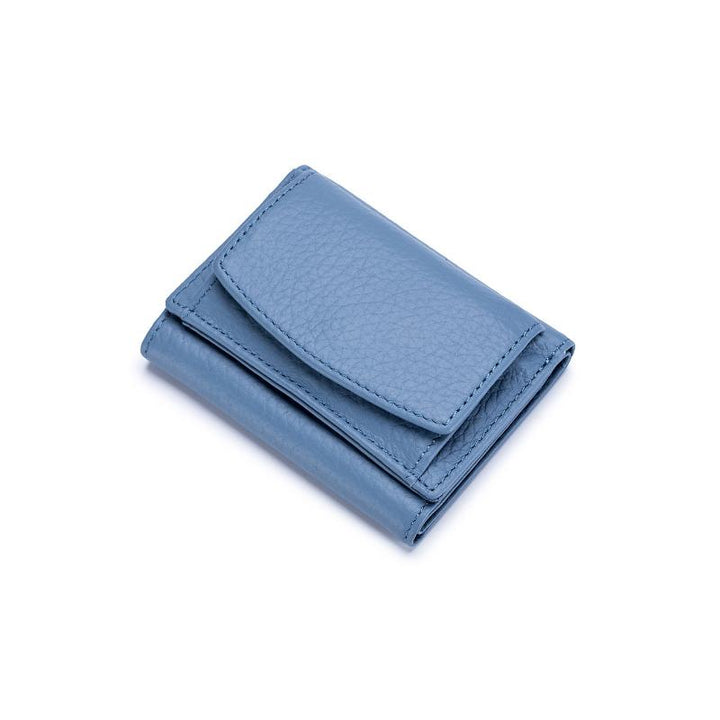 Handcrafted RFID wallet made of soft leather