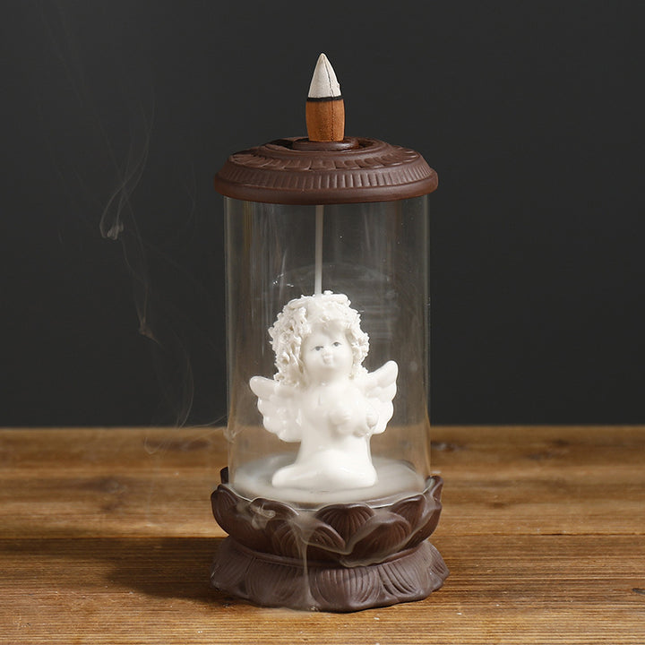 Elegant Angel Theme Incense Burner