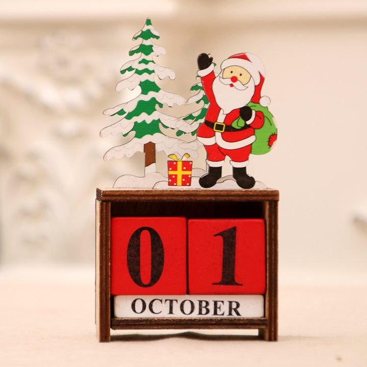 Decorative Wooden Calendar Block Bowlift