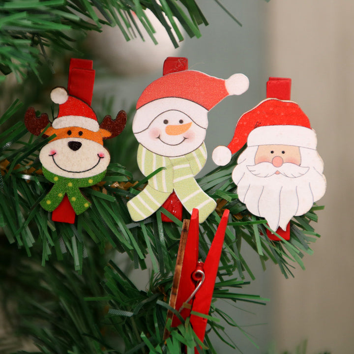 Decorative Christmas Themed Clip Set Bowlift