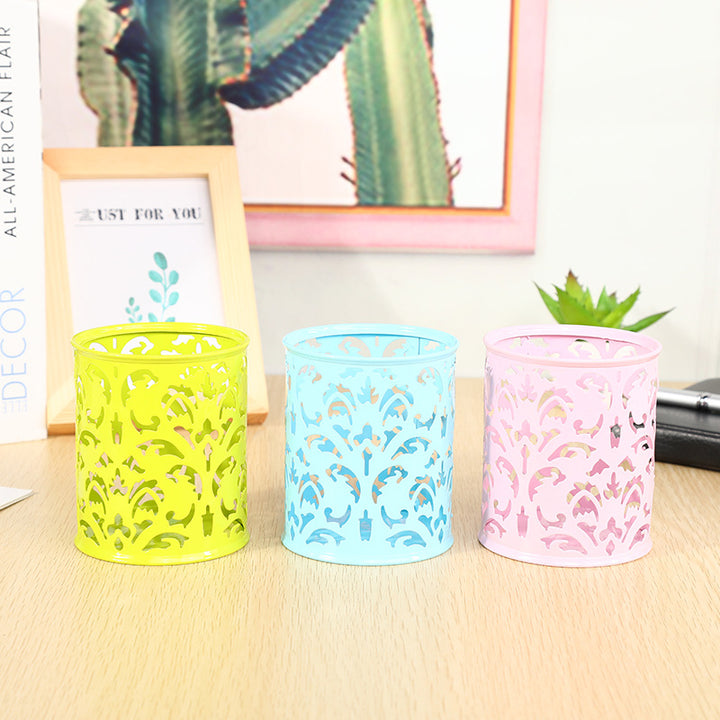 Decorative Metal Pencil Holder Bowlift
