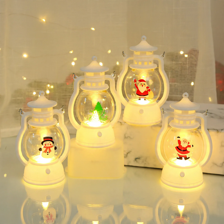 Decorative LED Christmas lantern