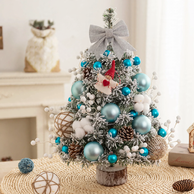 Artificial table Christmas tree with lighting
