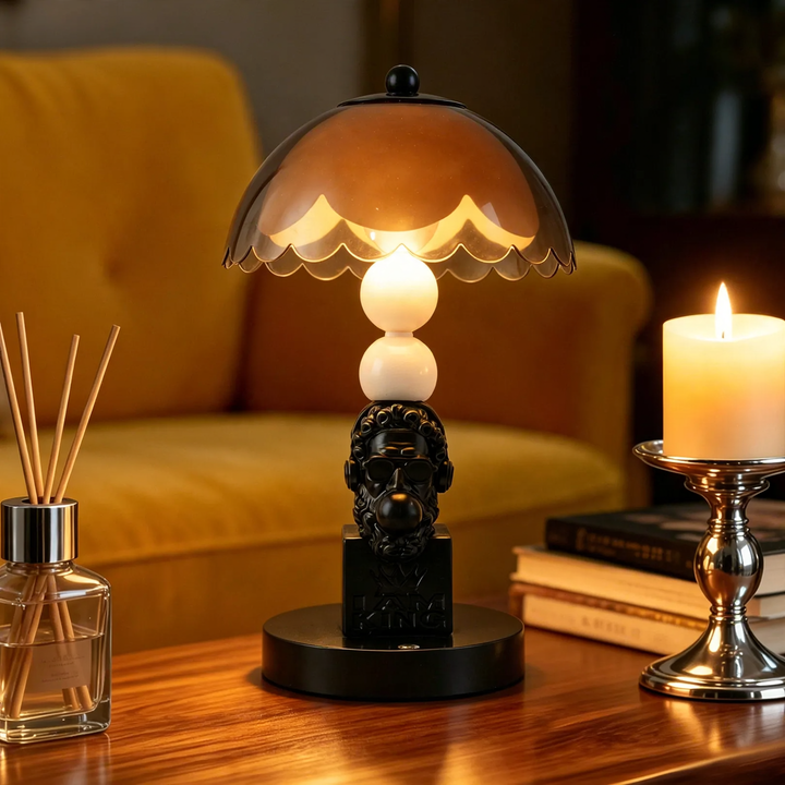 Bubble King Nightstand Lamp with 3 Brightness Levels